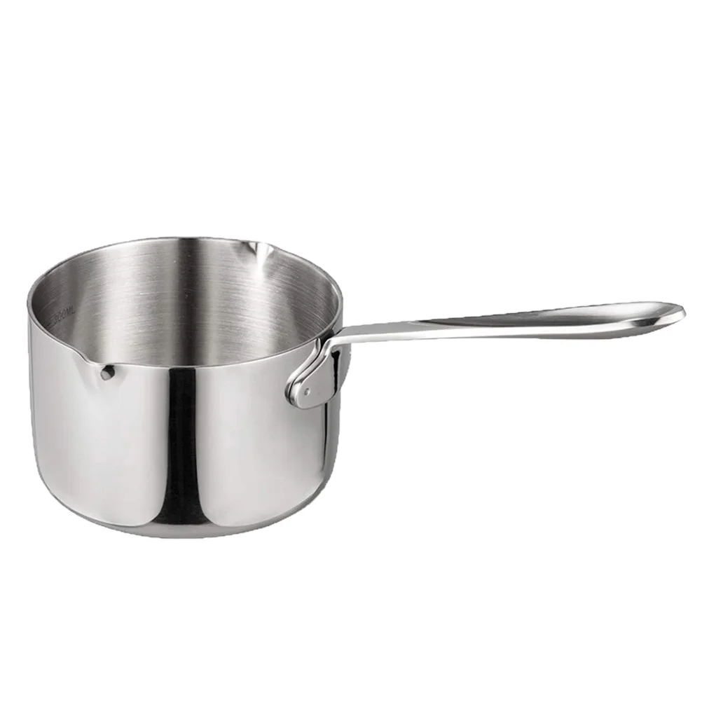 1pc Stainless Steel Cooking Milk Saucepan Leak-Proof Heat Resistant Corrosion Resistance Induction Gas Stove Compatible
1pc Stainless Steel Cooking Milk Saucepan Leak-Proof Heat Resistant Corrosion Resistance Induction Gas Stove Compatible