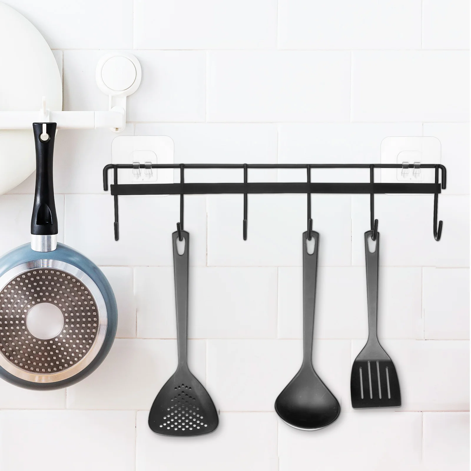 2 Pcs Hook Storage Rack Hanging Utensil Holder Cupboard Hooks for Kitchen Utensils
2 Pcs Hook Storage Rack Hanging Utensil Holder Cupboard Hooks for Kitchen Utensils