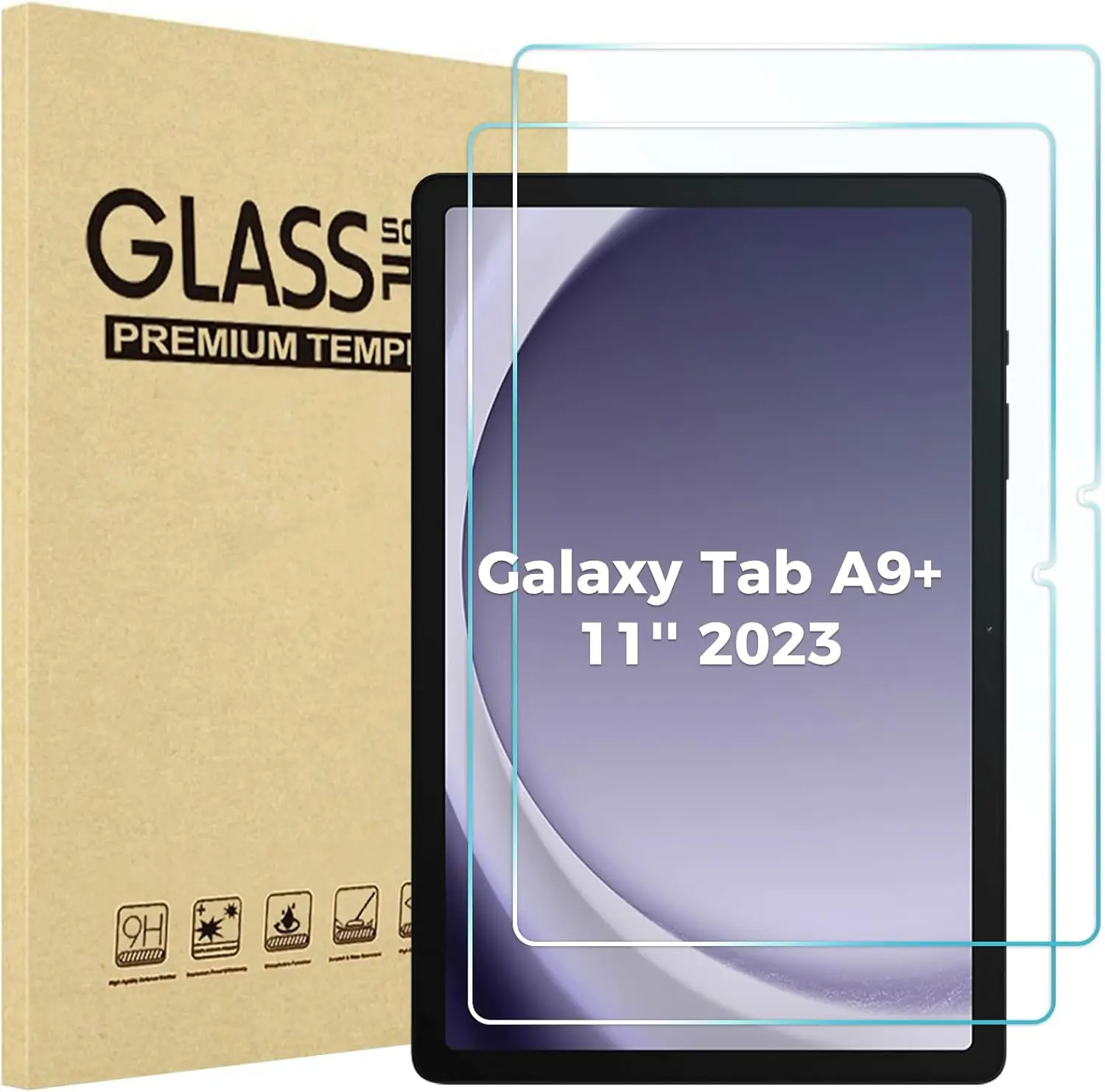2 упаковки защитных пленки для экрана Galaxy Tab A9 Plus 11 дюймов 2023, закаленное стекло HD 9H Защитная пленка для планшета 11 дюймов Tab A9+ 5G
2 упаковки защитных пленки для экрана Galaxy Tab A9 Plus 11 дюймов 2023, закаленное стекло HD 9H Защитная пленка для планшета 11 дюймов Tab A9+ 5G
