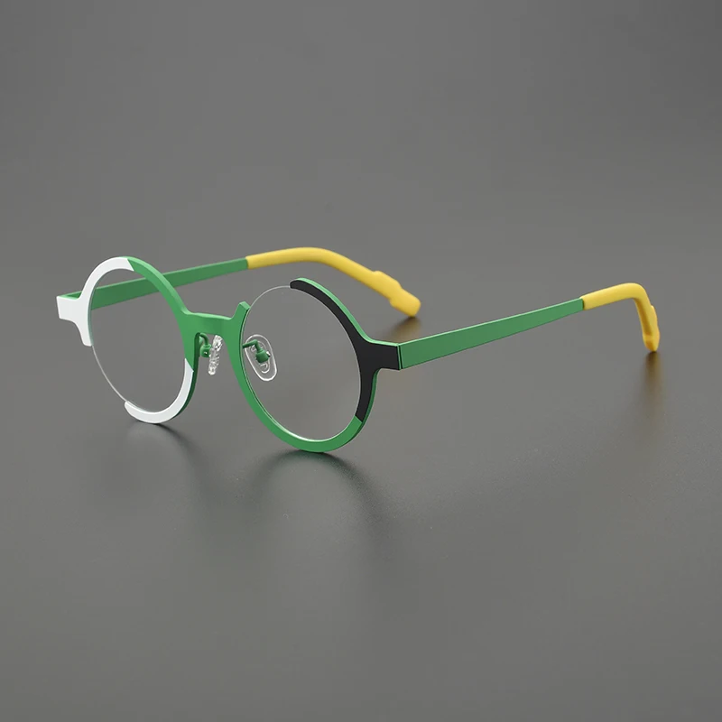 2026 Top Quality Pure Titanium Glasses Frame Men Women Fashion Color Matching Optical Glasses Luxury Brand Makes Prescription
2026 Top Quality Pure Titanium Glasses Frame Men Women Fashion Color Matching Optical Glasses Luxury Brand Makes Prescription