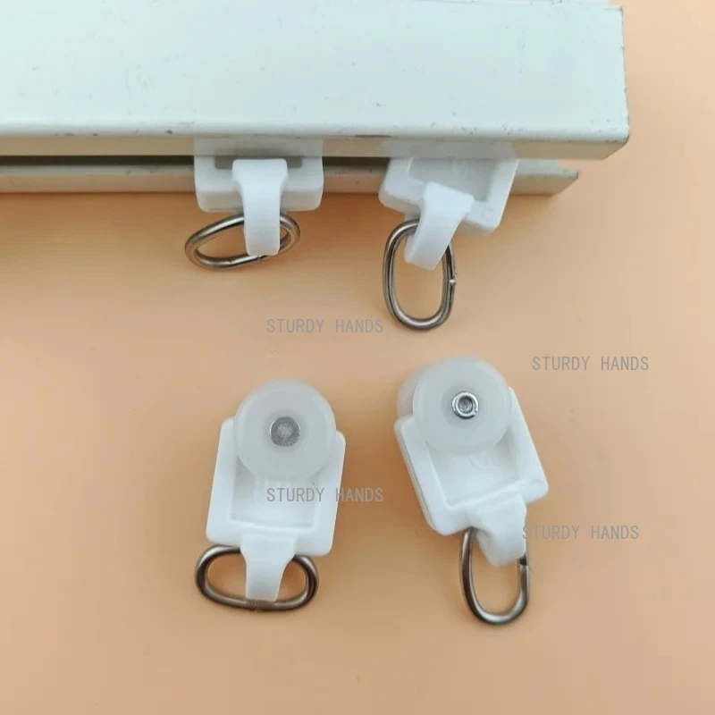 10PCS Plastic Curtain Track Pulley, White Pulley, Universal Window Small Pulley, Household Window Decoration Accessories
10PCS Plastic Curtain Track Pulley, White Pulley, Universal Window Small Pulley, Household Window Decoration Accessories