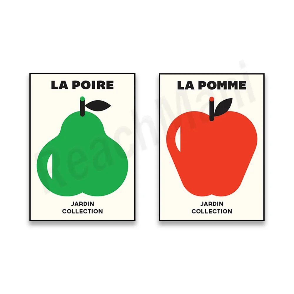 La Pomme minimalist print, vintage fruit poster, apples, pears mid century modern print, black and white print art, kitchen wall
La Pomme minimalist print, vintage fruit poster, apples, pears mid century modern print, black and white print art, kitchen wall