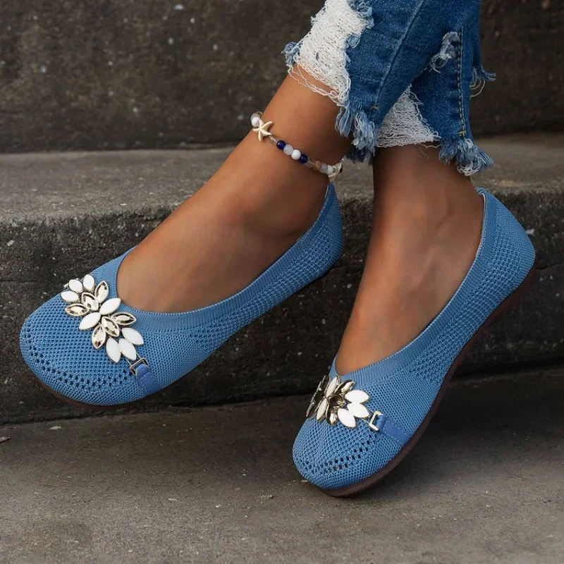 Plus Size 43 Women Shoes New Fashion Sequins Round Toe Flat Shoes for Women Mesh Breathable Soft Sole Casual Shoes Zapatos
Plus Size 43 Women Shoes New Fashion Sequins Round Toe Flat Shoes for Women Mesh Breathable Soft Sole Casual Shoes Zapatos