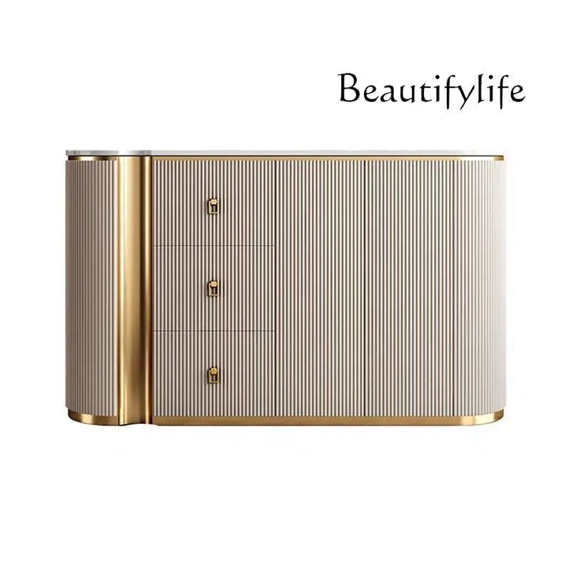 Italian light luxury door cabinet modern high-grade rock slab decorative cabinet storage partition side cabinet
Italian light luxury door cabinet modern high-grade rock slab decorative cabinet storage partition side cabinet