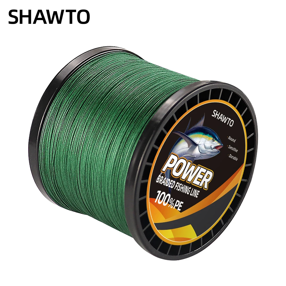 Shawto Braided Fishing Line Super Strong Power Braid Lines for Saltwater and Freshwater Fishing 0.12mm 10-150LB 150M 300M 1000M
Shawto Braided Fishing Line Super Strong Power Braid Lines for Saltwater and Freshwater Fishing 0.12mm 10-150LB 150M 300M 1000M