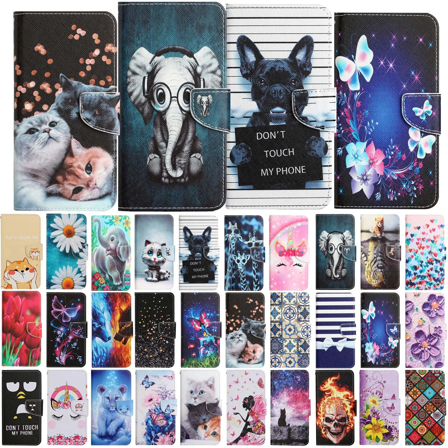 Leather Flip Phone Case For iPhone 11 Pro Max 12 mini 12 Pro Max 13 Cat Butterfly Painted Wallet Card Holder Phone Cover
Leather Flip Phone Case For iPhone 11 Pro Max 12 mini 12 Pro Max 13 Cat Butterfly Painted Wallet Card Holder Phone Cover