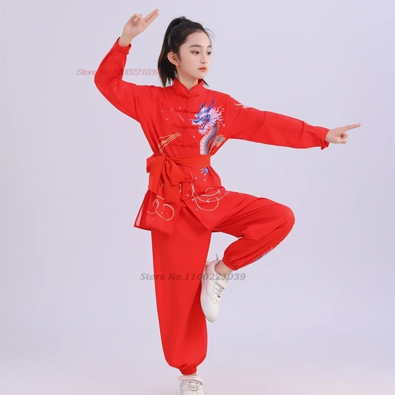 2026 chinese children kungfu wushu shaolin clothing martial arts kung fu set traditional dragon print training exercise practice
2026 chinese children kungfu wushu shaolin clothing martial arts kung fu set traditional dragon print training exercise practice