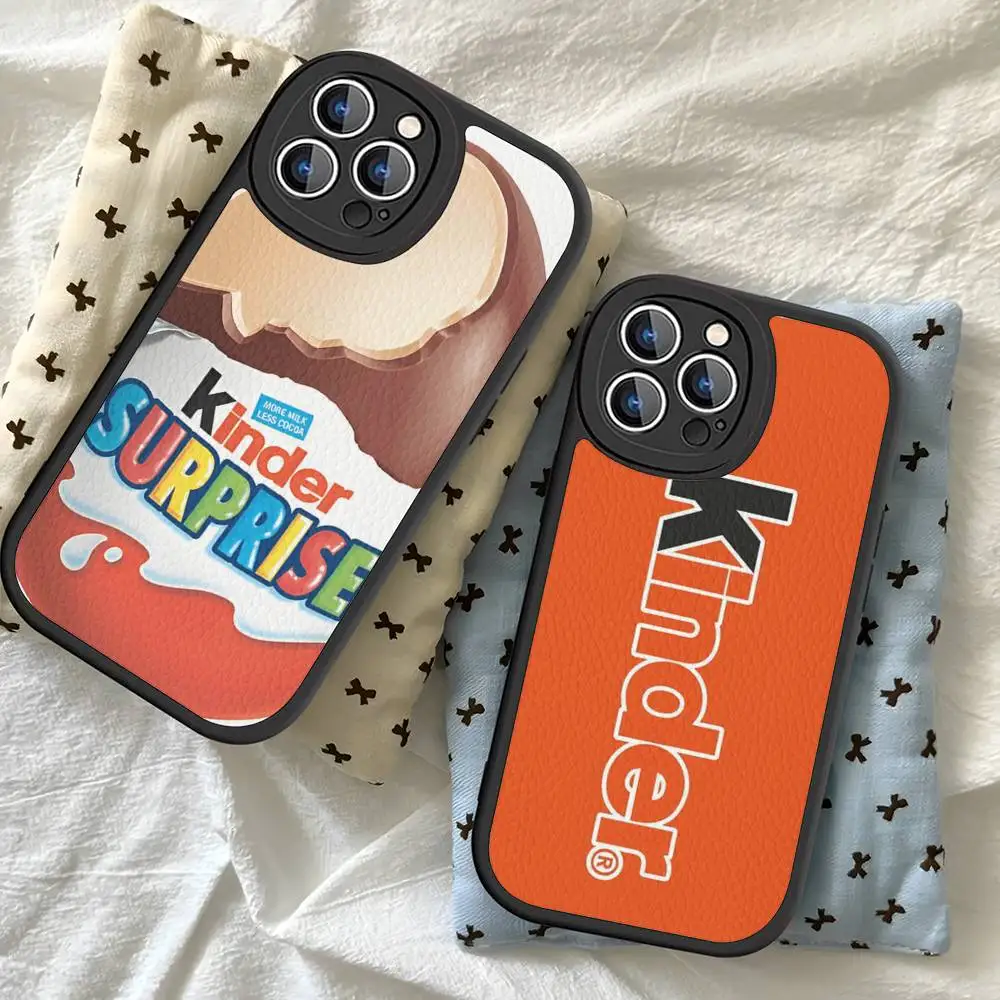 Cute Kinder Surprise Eggs Logo Leather Phone Case For IPhone 16 15 14 17 Pro Max 11 12 Mini Plus Soft Shell
Cute Kinder Surprise Eggs Logo Leather Phone Case For IPhone 16 15 14 17 Pro Max 11 12 Mini Plus Soft Shell