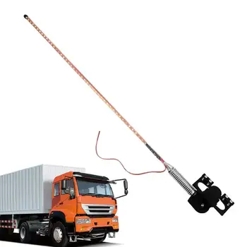 자동차 안테나 조명, 자동차 방향 지시등, LED 자동차 채찍 조명, 깃대 안테나, Rgbwhip, 트럭 안테나 스틱, 12-24V