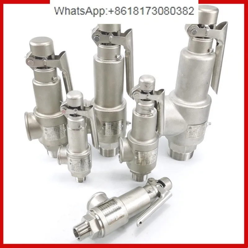 1 pcs A28W-16P/A28Y-16P/A28H-16P stainless steel safety valve fully open spring steam
1 pcs A28W-16P/A28Y-16P/A28H-16P stainless steel safety valve fully open spring steam