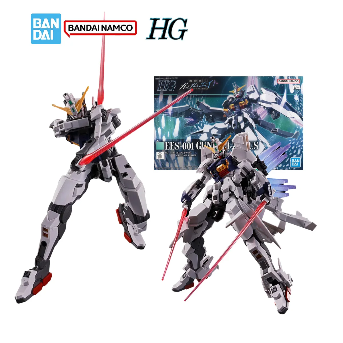 Bandai HGUC Gundam Model Kit Anime Figures 1/144 EES-001 Gundam Zirius Action Figure Joints Movable Model for Boys Toys Gifts
Bandai HGUC Gundam Model Kit Anime Figures 1/144 EES-001 Gundam Zirius Action Figure Joints Movable Model for Boys Toys Gifts