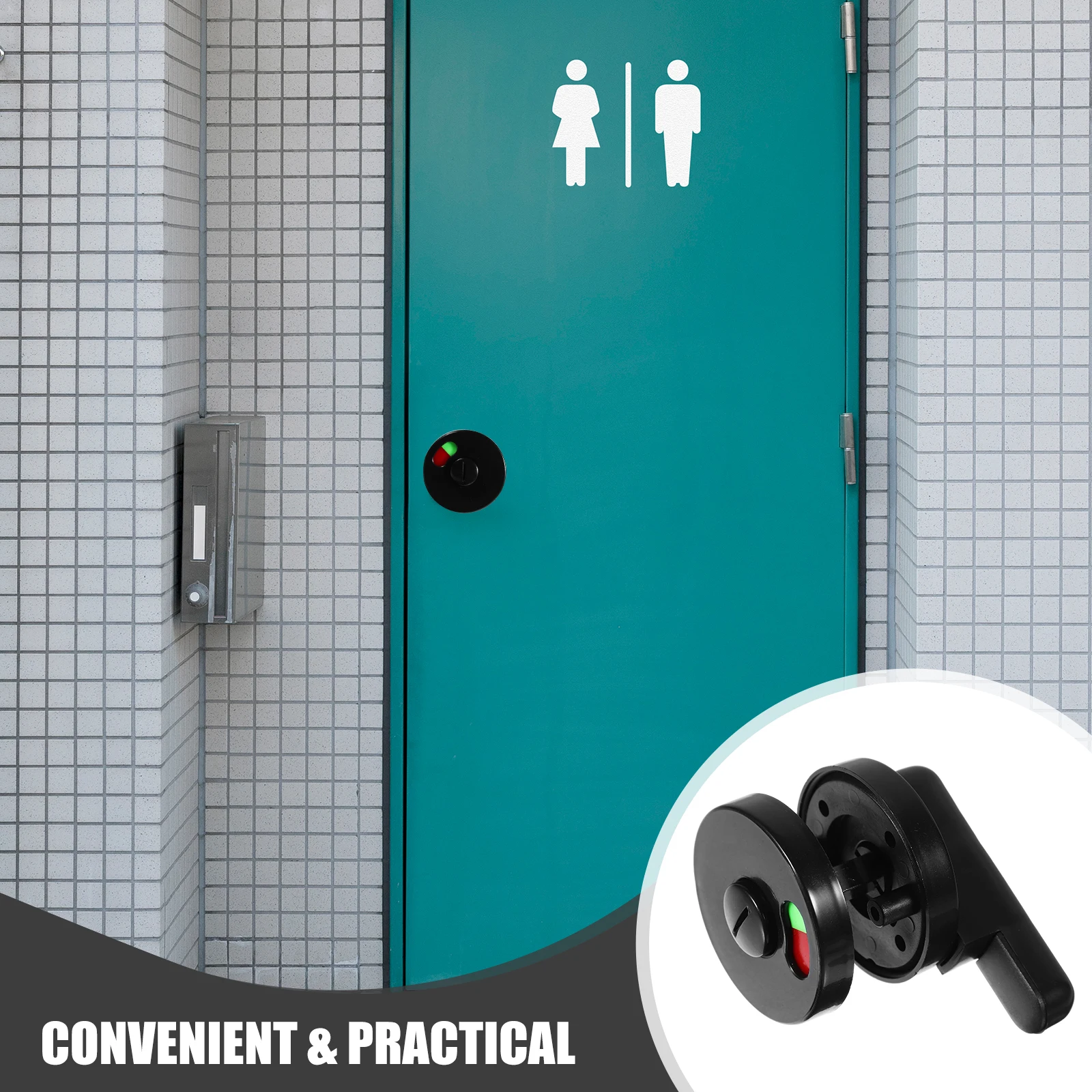 4pcs Plastic Partition Door Lock Indicator Rustproof Durable Bathroom Cubicle Accessory For Public Toilet Gym Hospital
4pcs Plastic Partition Door Lock Indicator Rustproof Durable Bathroom Cubicle Accessory For Public Toilet Gym Hospital