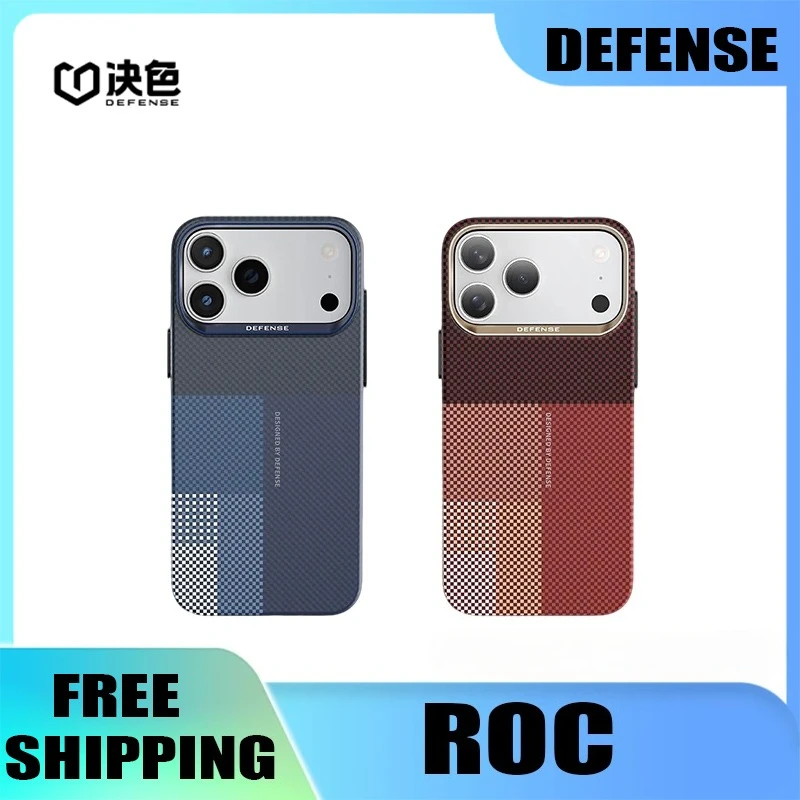 Чехол для телефона DEFENSE для IPhone17pro Max/17pro, ультратонкий кевларовый чехол из арамидного волокна, все включено, магнитный защитный чехол для телефона
Чехол для телефона DEFENSE для IPhone17pro Max/17pro, ультратонкий кевларовый чехол из арамидного волокна, все включено, магнитный защитный чехол для телефона