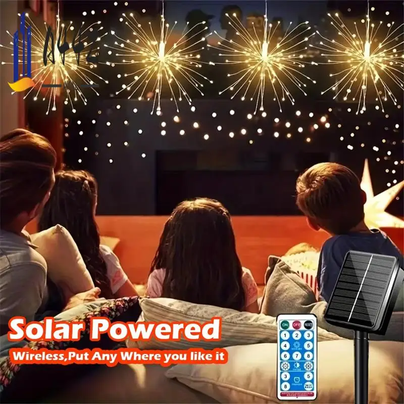 A44Z-5X96 LEDS Hanging Solar Light 8 Modes Remote Control Solar Lamp Christmas Decor Fairy Lights Garden
A44Z-5X96 LEDS Hanging Solar Light 8 Modes Remote Control Solar Lamp Christmas Decor Fairy Lights Garden