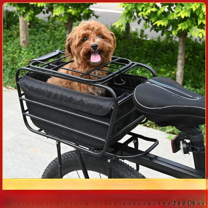 Universal Bike Basket - Heavy-Duty Rear & Front Cargo Carrier for Mountain/E-Bikes | Pet & Grocery Transport with Quick-Release
Universal Bike Basket - Heavy-Duty Rear & Front Cargo Carrier for Mountain/E-Bikes | Pet & Grocery Transport with Quick-Release