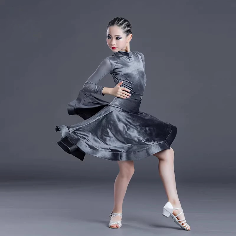 Girls' Latin Dance Competition Clothes, Spring and Summer Prescribed Clothes, High-end Professional Suits, Children's Practice
Girls' Latin Dance Competition Clothes, Spring and Summer Prescribed Clothes, High-end Professional Suits, Children's Practice