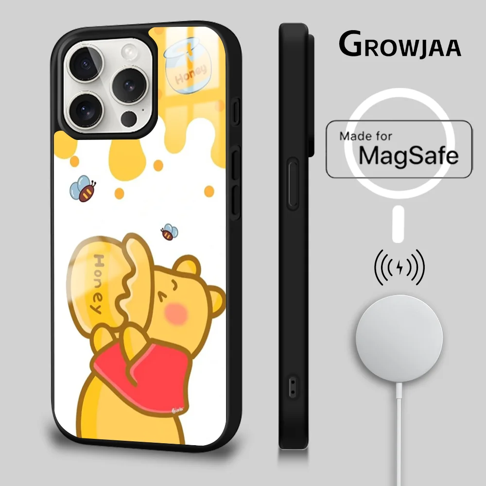 Cartoon Winnie the Pooh Magsafe Phone Case For iPhone 15 14 13 12 11 Pro Max Plus Mini Mirror Wireless Magnetic Funda
Cartoon Winnie the Pooh Magsafe Phone Case For iPhone 15 14 13 12 11 Pro Max Plus Mini Mirror Wireless Magnetic Funda