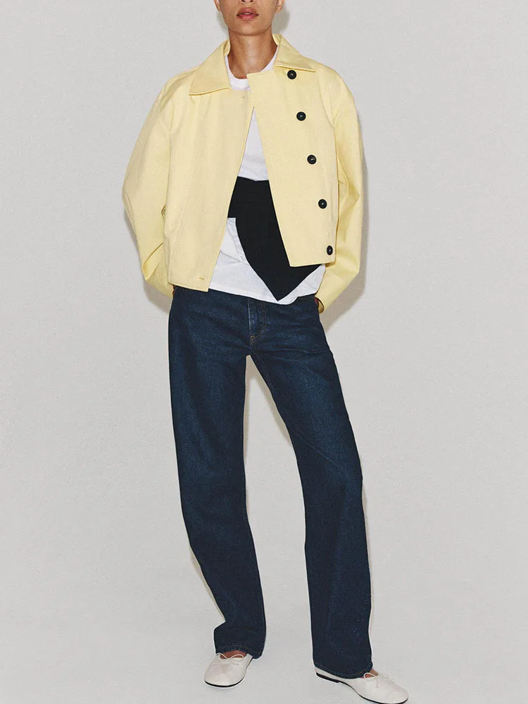Fashionable Casual Versatile Long Sleeve Jacket Outerwear Women's New Autumn 2026 Shapeless Style Short Coat for Ladies
Fashionable Casual Versatile Long Sleeve Jacket Outerwear Women's New Autumn 2026 Shapeless Style Short Coat for Ladies