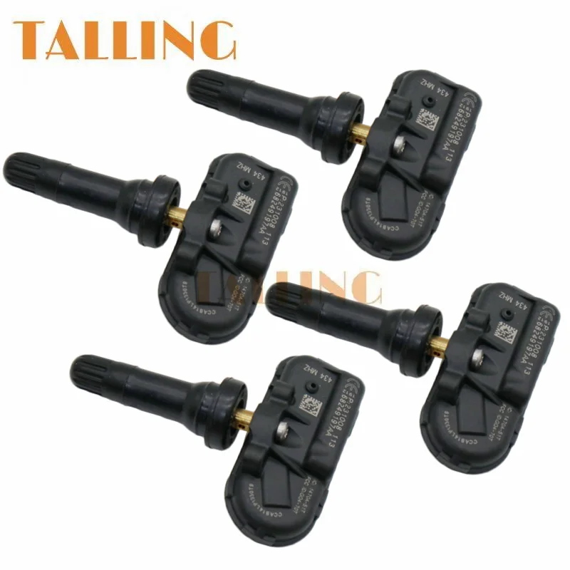 Датчик контроля давления в шинах 68239720AA TPMS, 4 шт., 434 МГц, для Jeep Cherokee, Dodge Ram, 1500, 2500, 3500, 2014, Новинка
Датчик контроля давления в шинах 68239720AA TPMS, 4 шт., 434 МГц, для Jeep Cherokee, Dodge Ram, 1500, 2500, 3500, 2014, Новинка