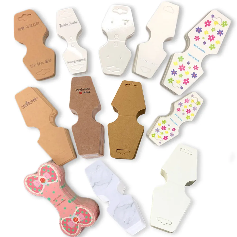50pcs/lot Kraft Paper Packing Cards for Handmade Necklace Bracelet Headband Hairband Display Cards Retail Hanging Tags Labels
50pcs/lot Kraft Paper Packing Cards for Handmade Necklace Bracelet Headband Hairband Display Cards Retail Hanging Tags Labels
