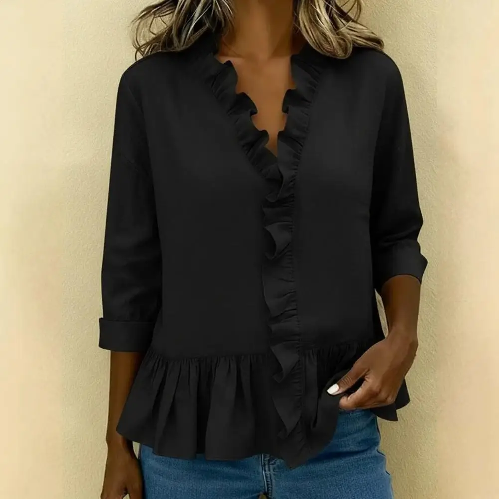 Loose Fit Women Tops Women’s Shirt with Stand Collar Mid-length Long Sleeve Top Breathable Loose Fit Blouse with for Wear
Loose Fit Women Tops Women’s Shirt with Stand Collar Mid-length Long Sleeve Top Breathable Loose Fit Blouse with for Wear