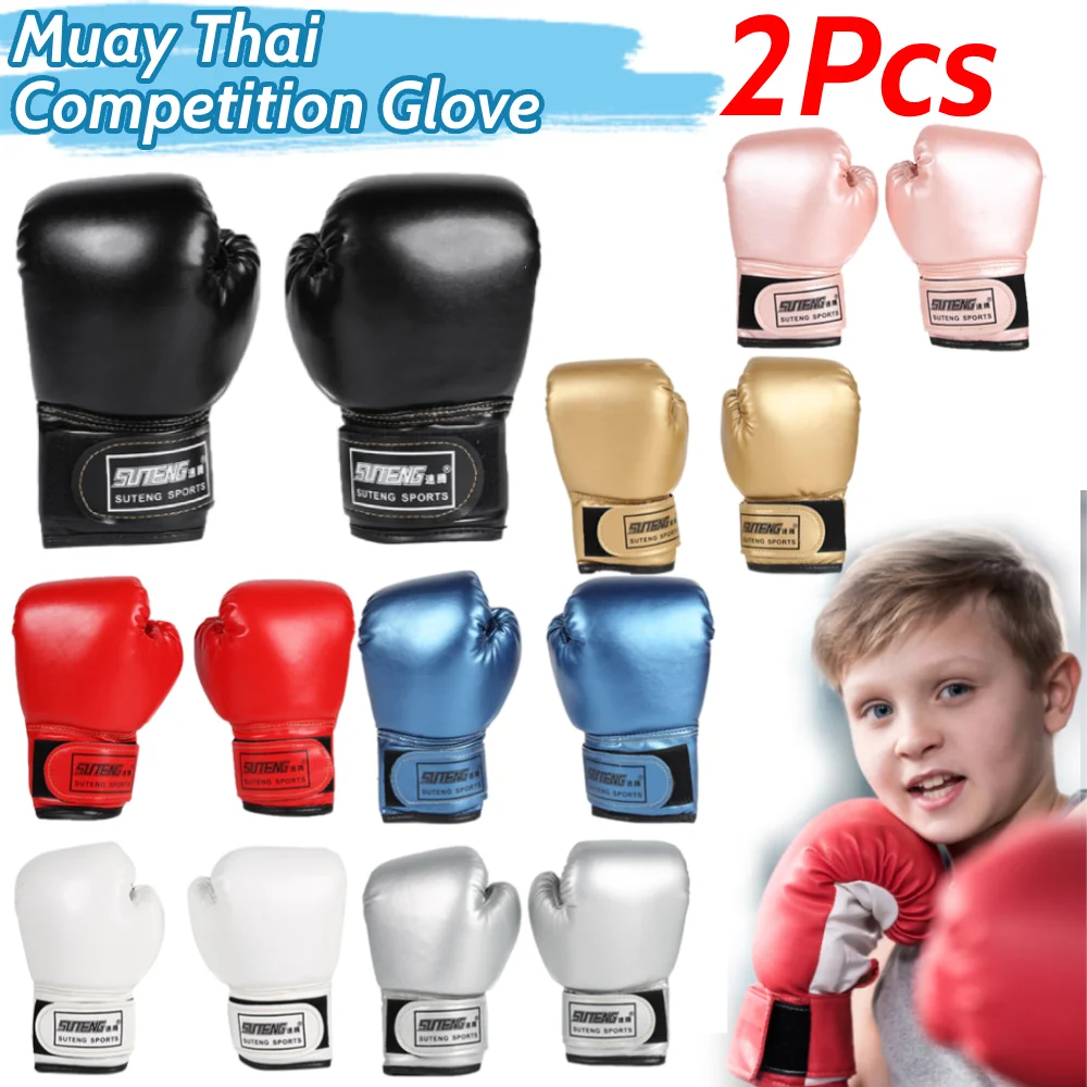 2pcs Boxing Training Mitts PU Leather Sponge Sparring Punching Gloves Professional Breathable for Kids for Children Training
2pcs Boxing Training Mitts PU Leather Sponge Sparring Punching Gloves Professional Breathable for Kids for Children Training