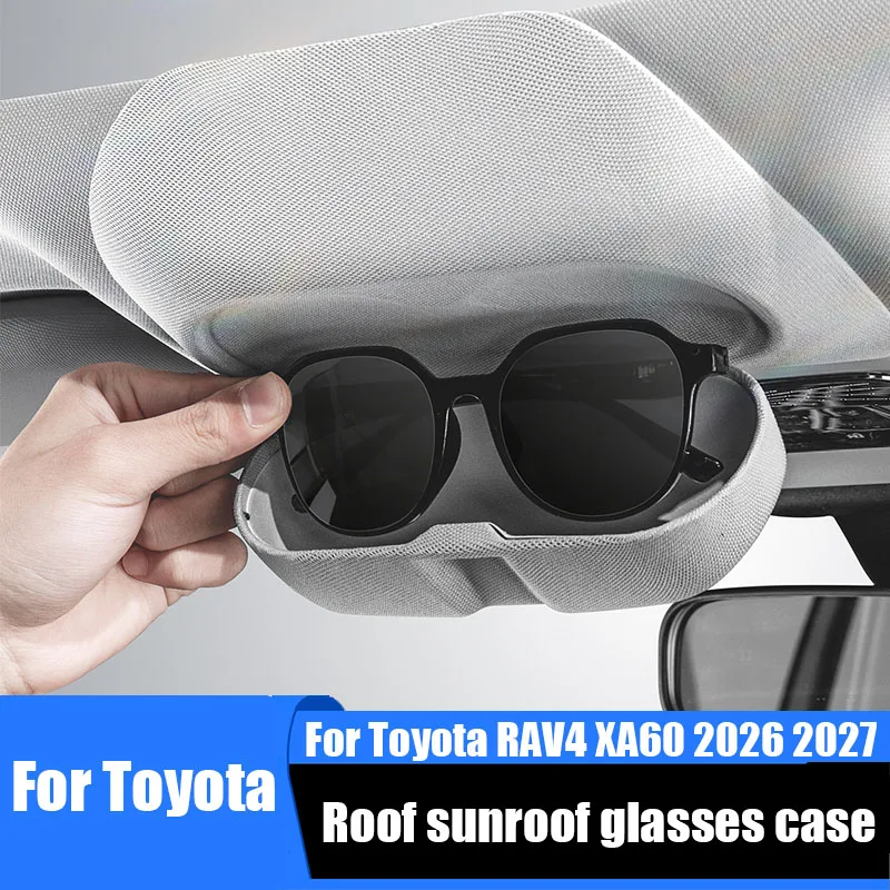 for Toyota RAV4 XA60 Wildlander 2026 2027 Car roof magnetic glasses box glasses holder storage box car interior supplies
for Toyota RAV4 XA60 Wildlander 2026 2027 Car roof magnetic glasses box glasses holder storage box car interior supplies