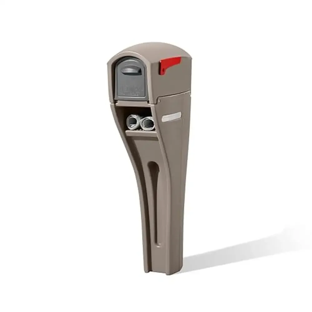 Large Weather-Resistant Mailmaster Mailbox & Post with Flag Easy Install Durable Plastic secure door Ideal Residential Use
Large Weather-Resistant Mailmaster Mailbox & Post with Flag Easy Install Durable Plastic secure door Ideal Residential Use