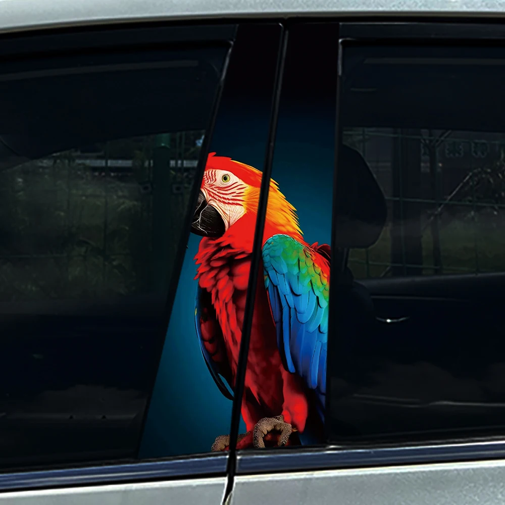 2PCS Colorful Parrot Car B-Pillar Sticker, High Quality PET Decal, Durable Aesthetic Decor for Most Vehicles
2PCS Colorful Parrot Car B-Pillar Sticker, High Quality PET Decal, Durable Aesthetic Decor for Most Vehicles