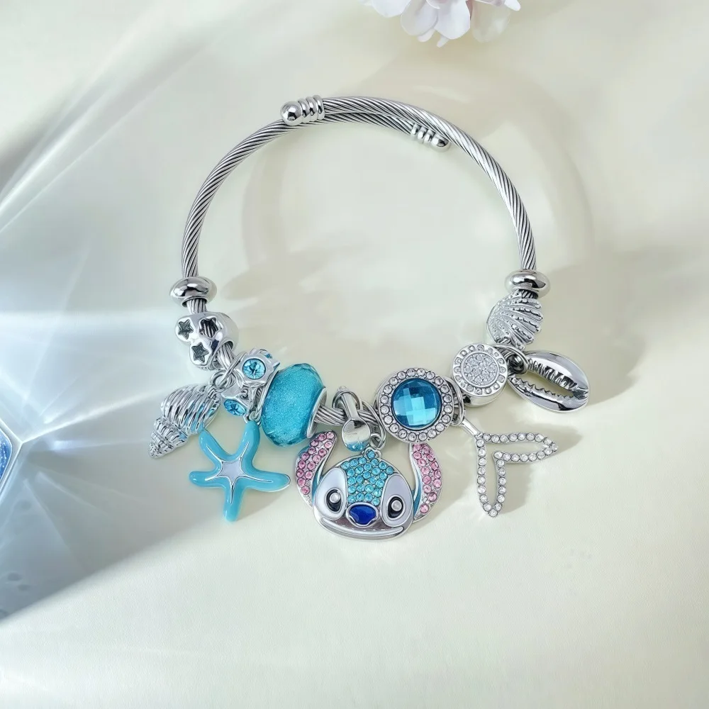 1 шт. Kawaii Stitch мультяшное ожерелье и браслет со стразами, набор милых модных украшений для женщин и девочек, идеальный подарок для фанатов Birt
1 шт. Kawaii Stitch мультяшное ожерелье и браслет со стразами, набор милых модных украшений для женщин и девочек, идеальный подарок для фанатов Birt