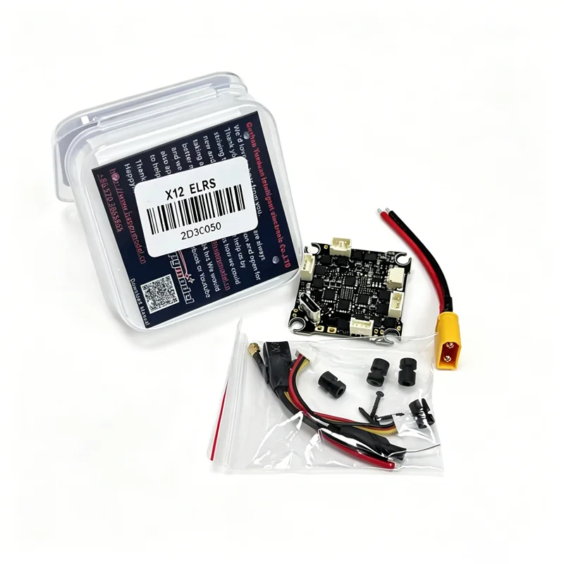 5-in-1 AIO FC with SPI ELRS Receiver, Happymodel X12, 12A ESC, 400mW VTX, for FPV Tiny Whoop
5-in-1 AIO FC with SPI ELRS Receiver, Happymodel X12, 12A ESC, 400mW VTX, for FPV Tiny Whoop