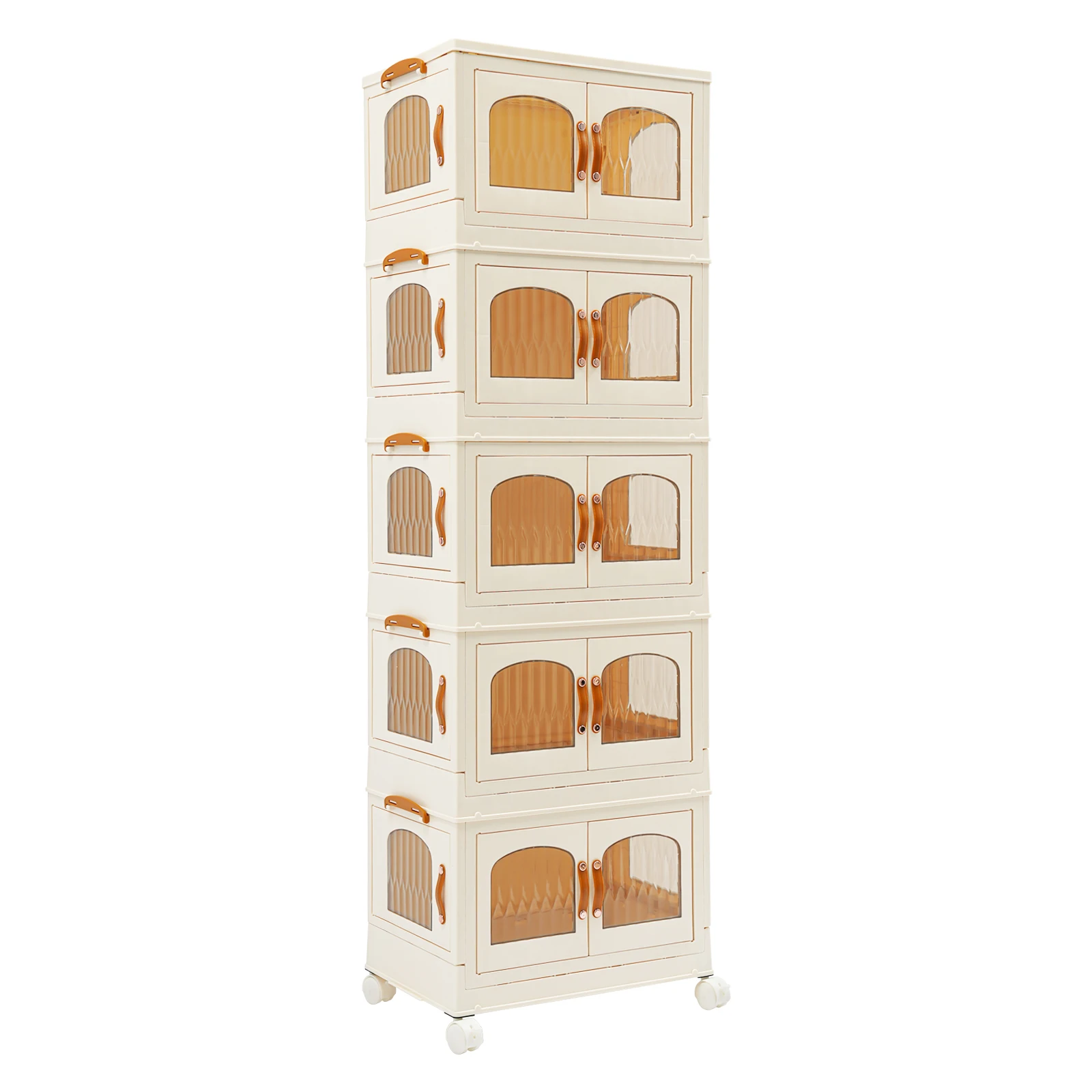 5-уровневый многофункциональный складной шкаф для хранения вещей на колесиках, большой вместимости, пылезащитный
5-уровневый многофункциональный складной шкаф для хранения вещей на колесиках, большой вместимости, пылезащитный