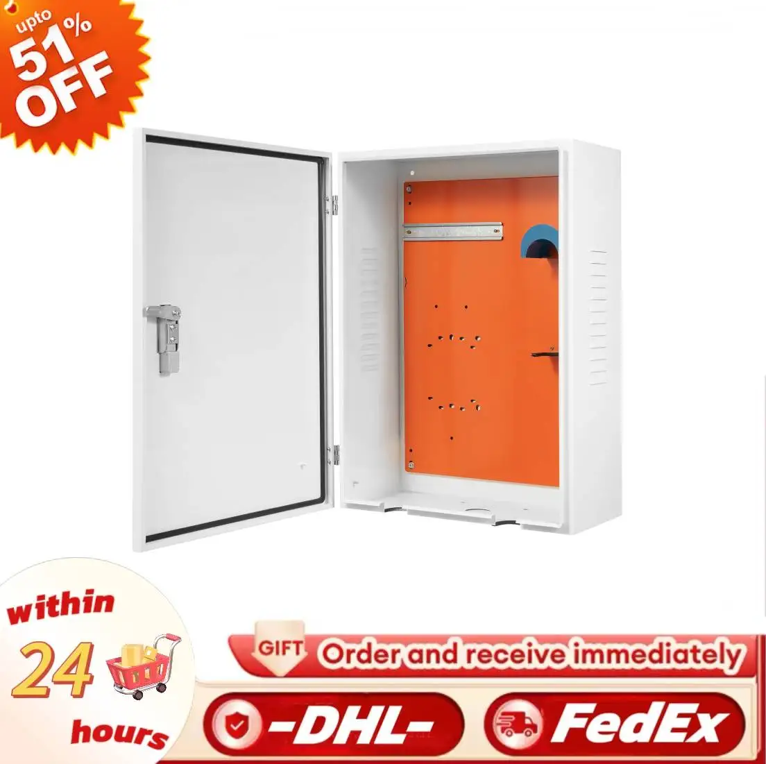 Wall-mounted EV Charger Protective Box Charging Cable Organizer Charger Holder 70*50*25cm with Backboard Password Lock Steel
Wall-mounted EV Charger Protective Box Charging Cable Organizer Charger Holder 70*50*25cm with Backboard Password Lock Steel