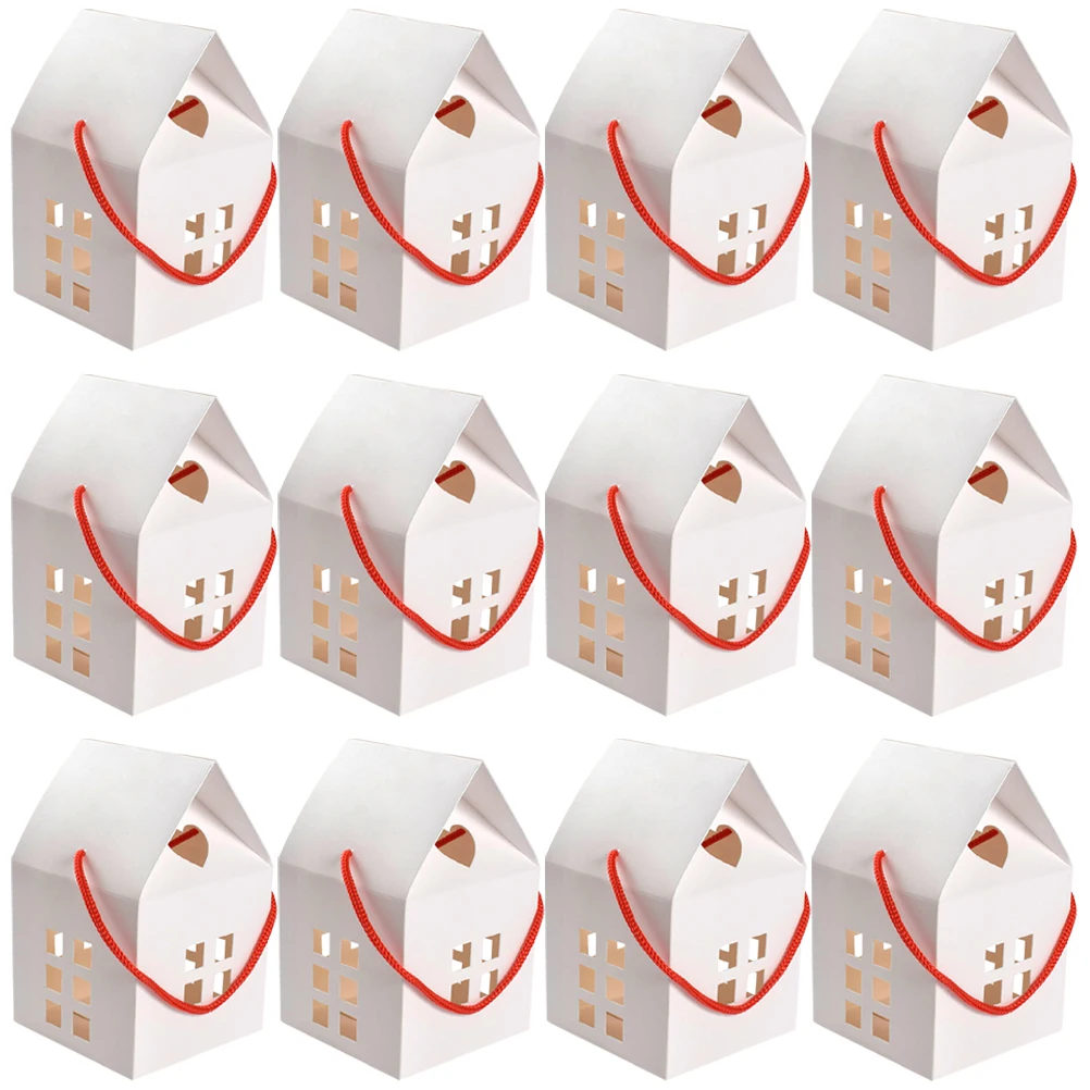 12 Pcs Candy Cookies Gift Box Christmas Boxes Small Favor Party Simple Handle Paper Treats Storage Portable Durable
12 Pcs Candy Cookies Gift Box Christmas Boxes Small Favor Party Simple Handle Paper Treats Storage Portable Durable