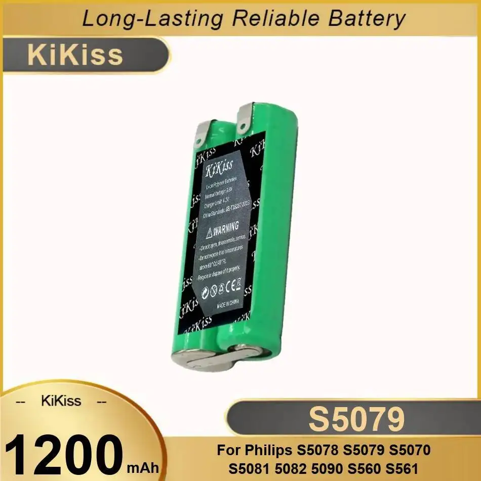 Для Philips S5078 S5079 S5070 S5081 5082 5090 S560 S561 аккумулятор для бритвы стабильный безопасный 1200 мАч
Для Philips S5078 S5079 S5070 S5081 5082 5090 S560 S561 аккумулятор для бритвы стабильный безопасный 1200 мАч