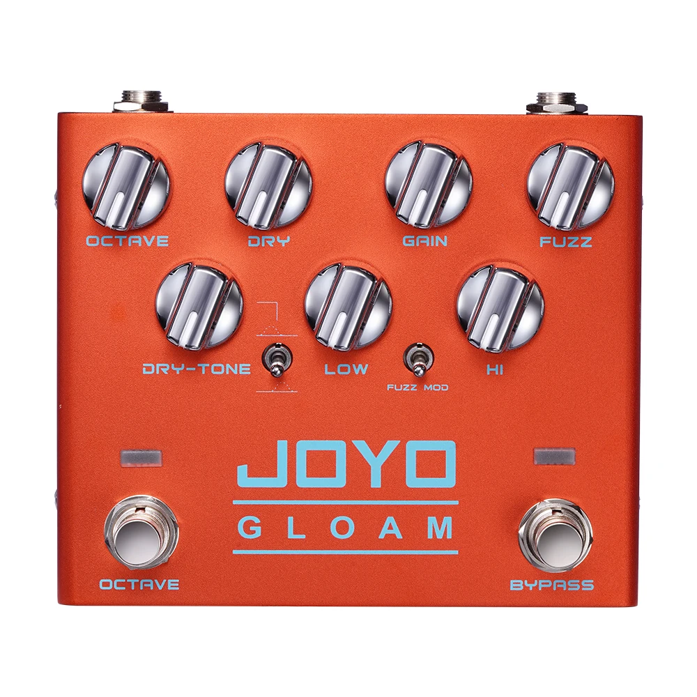 JOYO R-29 GLOAM Sub Octave + Fuzz басовая педаль с сухой/влажной микс Octave Fuzz контрольные ручки педаль для басовых гитар
JOYO R-29 GLOAM Sub Octave + Fuzz басовая педаль с сухой/влажной микс Octave Fuzz контрольные ручки педаль для басовых гитар