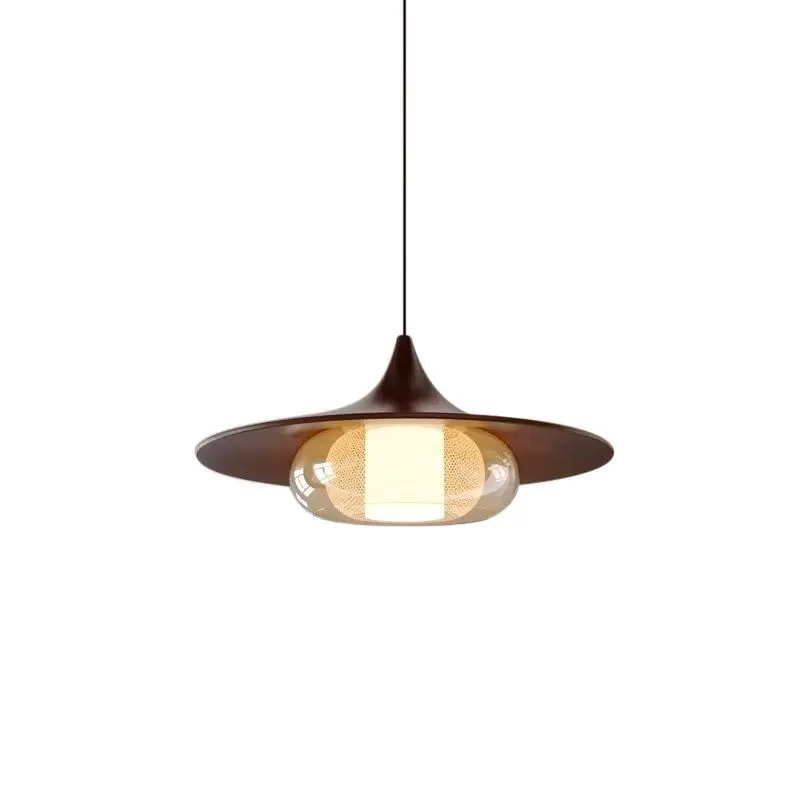 New antique flying saucer French restaurant chandelier designer walnut creative personalized dining table retro bar chandelier
New antique flying saucer French restaurant chandelier designer walnut creative personalized dining table retro bar chandelier