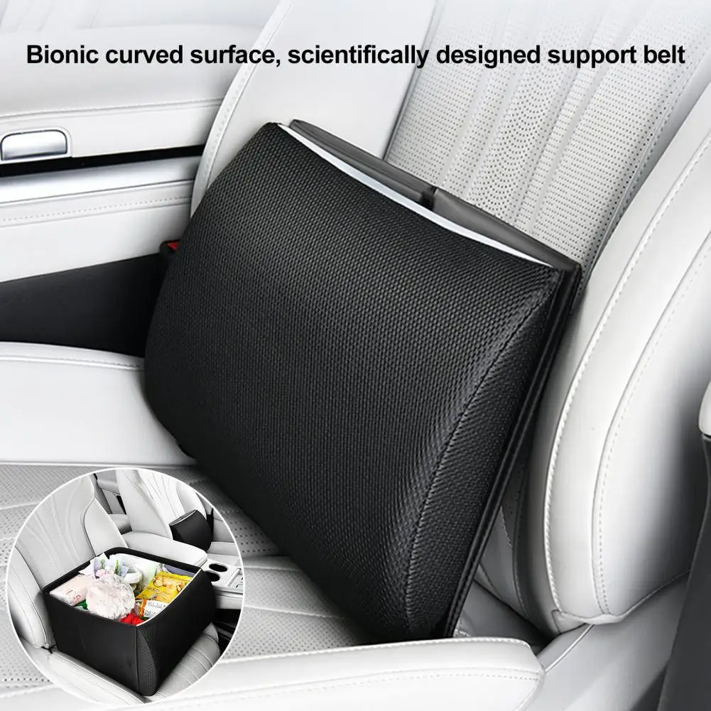 Lumbar Support Foldable Car Seat Storage Box 2-in-1 Lumbar Support And Organizer Canvas Backseat Caddy for Snacks And Accessorie
Lumbar Support Foldable Car Seat Storage Box 2-in-1 Lumbar Support And Organizer Canvas Backseat Caddy for Snacks And Accessorie