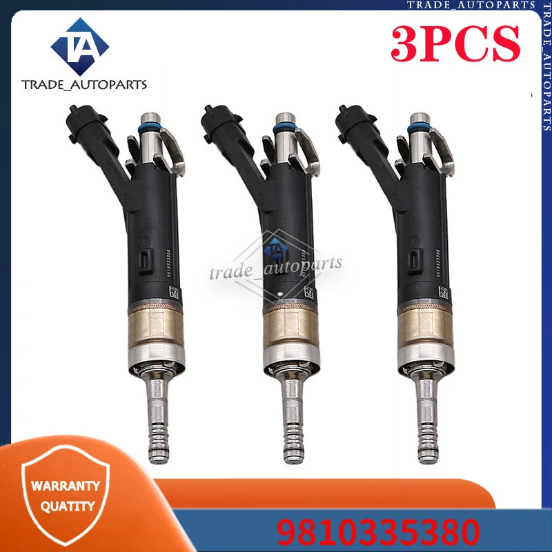 3Pcs Fuel Injector For 2013-2017 Peugeot 2008 208 308 2013-2015 Citroen DS3 C3 C4 9810335380 039175851
3Pcs Fuel Injector For 2013-2017 Peugeot 2008 208 308 2013-2015 Citroen DS3 C3 C4 9810335380 039175851