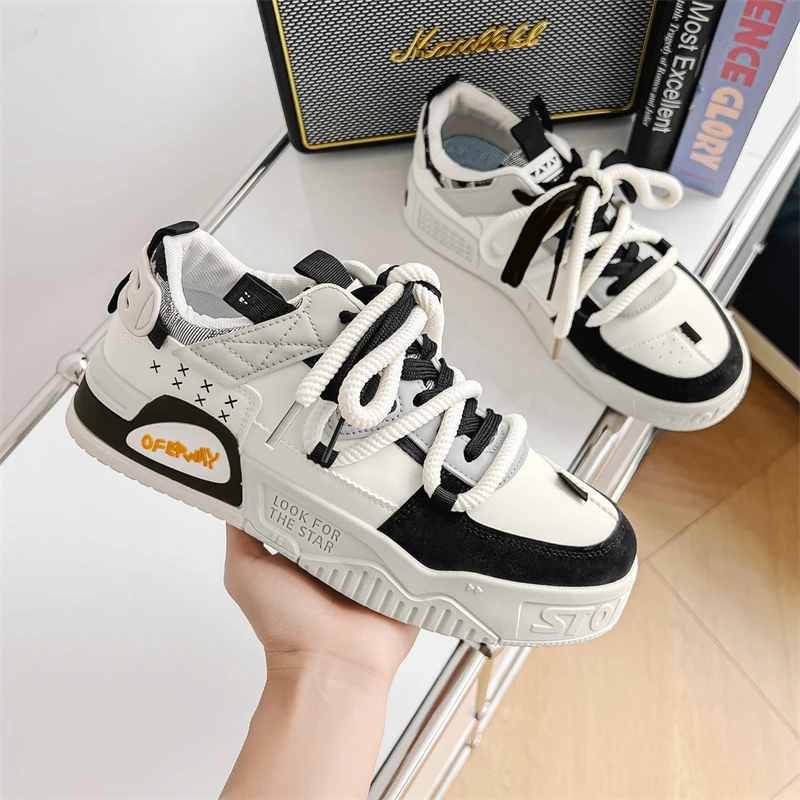 Autumn 2025 Men's White Chunky Sneakers - Breathable Minimalist Design, Student-Friendly & Instagram Popular
Autumn 2025 Men's White Chunky Sneakers - Breathable Minimalist Design, Student-Friendly & Instagram Popular