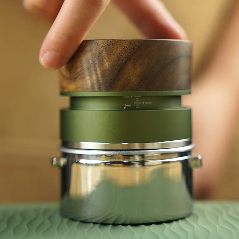 Gravity Coffee Distributor Professional 58mm Italian Coffee Distributor with Adjustable Height