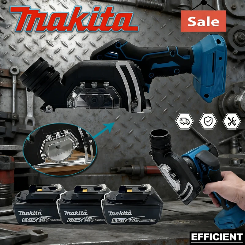 Makita 3Inch Mini Brushless Electric Circular Saw Cordless Rechargeable Handheld Electirc Cut Off Grinder Tool for 18V Battery
Makita 3Inch Mini Brushless Electric Circular Saw Cordless Rechargeable Handheld Electirc Cut Off Grinder Tool for 18V Battery