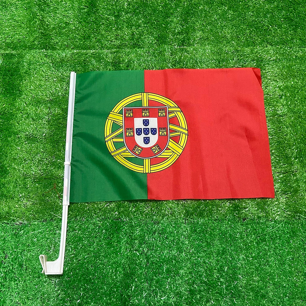 SKY FLAG Portugal car flag 30*45cm Portugal car waving Flag National Flag standard-bearer waving flag with plastic flagpole
SKY FLAG Portugal car flag 30*45cm Portugal car waving Flag National Flag standard-bearer waving flag with plastic flagpole