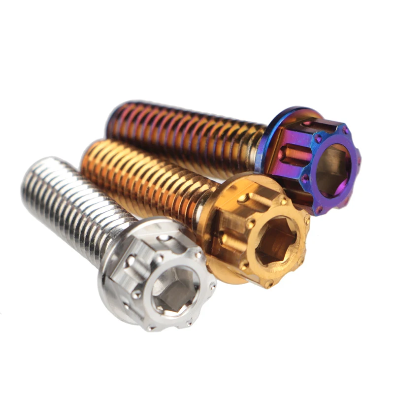 M6*1.25mm Internal External Hexagon Brake Top Pump Screw Golden Burnt Electric Motorcycle Brake Stainless Steel 304 Screw
M6*1.25mm Internal External Hexagon Brake Top Pump Screw Golden Burnt Electric Motorcycle Brake Stainless Steel 304 Screw