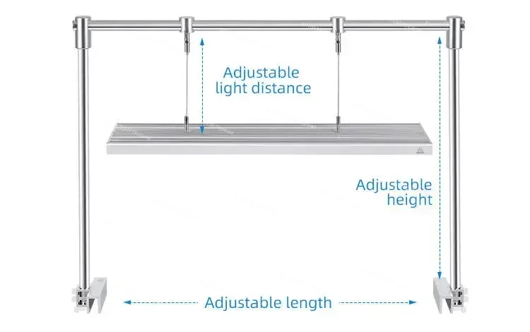 DJ-L-L45 Professional Stainless Steel Aquarium Lamp Stand Adjustable Fish Tank Light Hanger Bracket
DJ-L-L45 Professional Stainless Steel Aquarium Lamp Stand Adjustable Fish Tank Light Hanger Bracket
