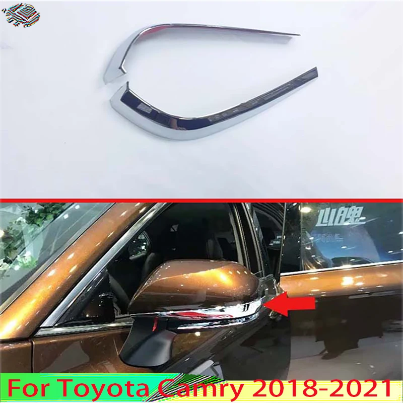 For Toyota Camry 2018-2021 Car Decoration ABS Chrome Side Mirror Rear View Wing Chrome Cover Trim Molding Bezel Car Styling
For Toyota Camry 2018-2021 Car Decoration ABS Chrome Side Mirror Rear View Wing Chrome Cover Trim Molding Bezel Car Styling