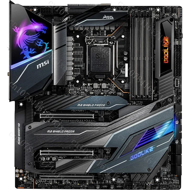 FOR MSI MEG Z490 GODLIKE Super God board computer Motherboard CPU 10900F/10900K
FOR MSI MEG Z490 GODLIKE Super God board computer Motherboard CPU 10900F/10900K