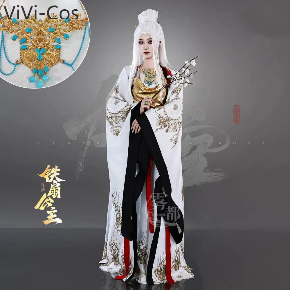 Black Myth: Wukong Tie Shan Gong Zhu Halloween Cosplay Costume Cos Game Anime Party Uniform Hallowen Play Role Clothes Clothing
Black Myth: Wukong Tie Shan Gong Zhu Halloween Cosplay Costume Cos Game Anime Party Uniform Hallowen Play Role Clothes Clothing