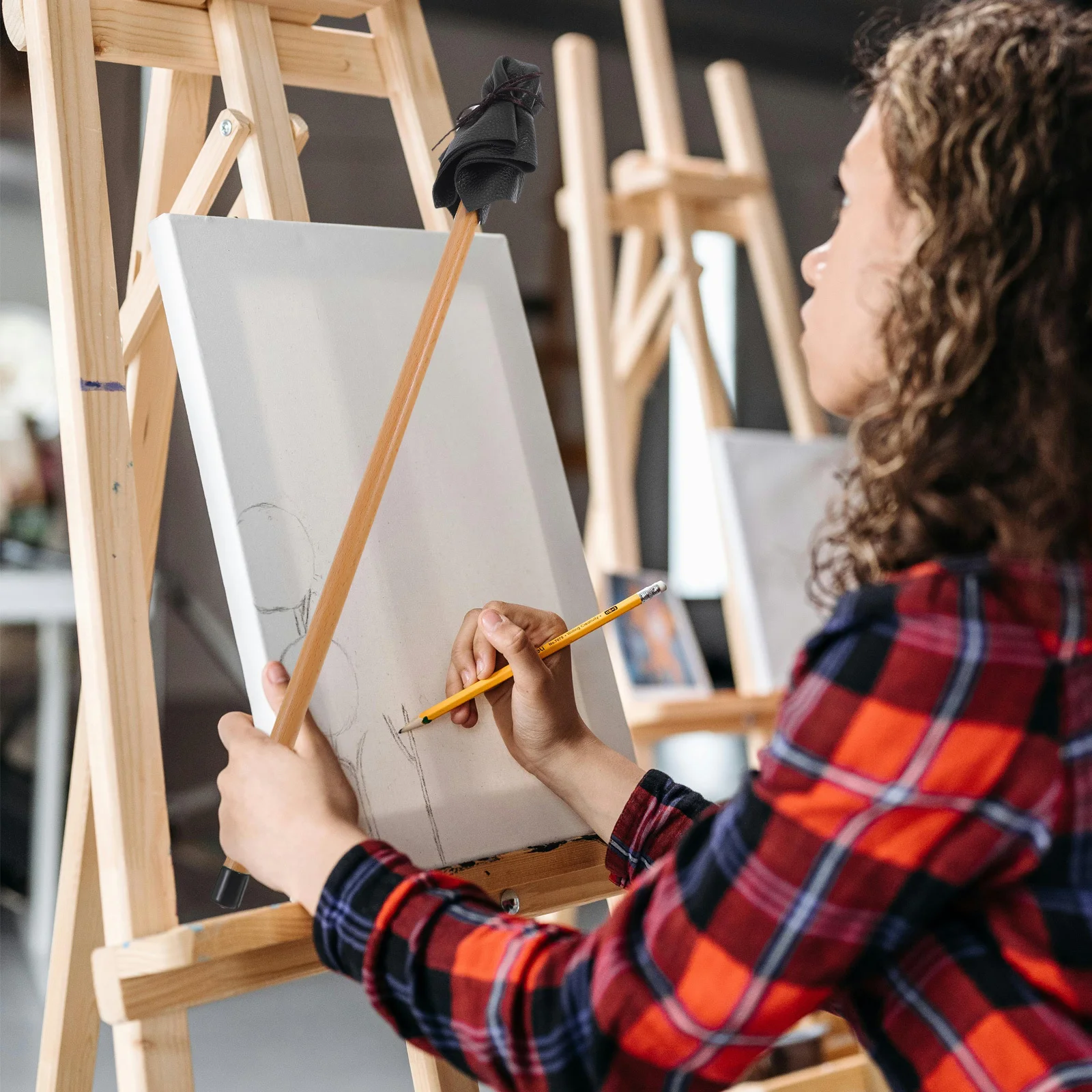 Mahl Stick For Painting 20.5 Inches Long Beechwood Rod Ball Head Hand Stabilizer Tool For Oil Canvas
Mahl Stick For Painting 20.5 Inches Long Beechwood Rod Ball Head Hand Stabilizer Tool For Oil Canvas