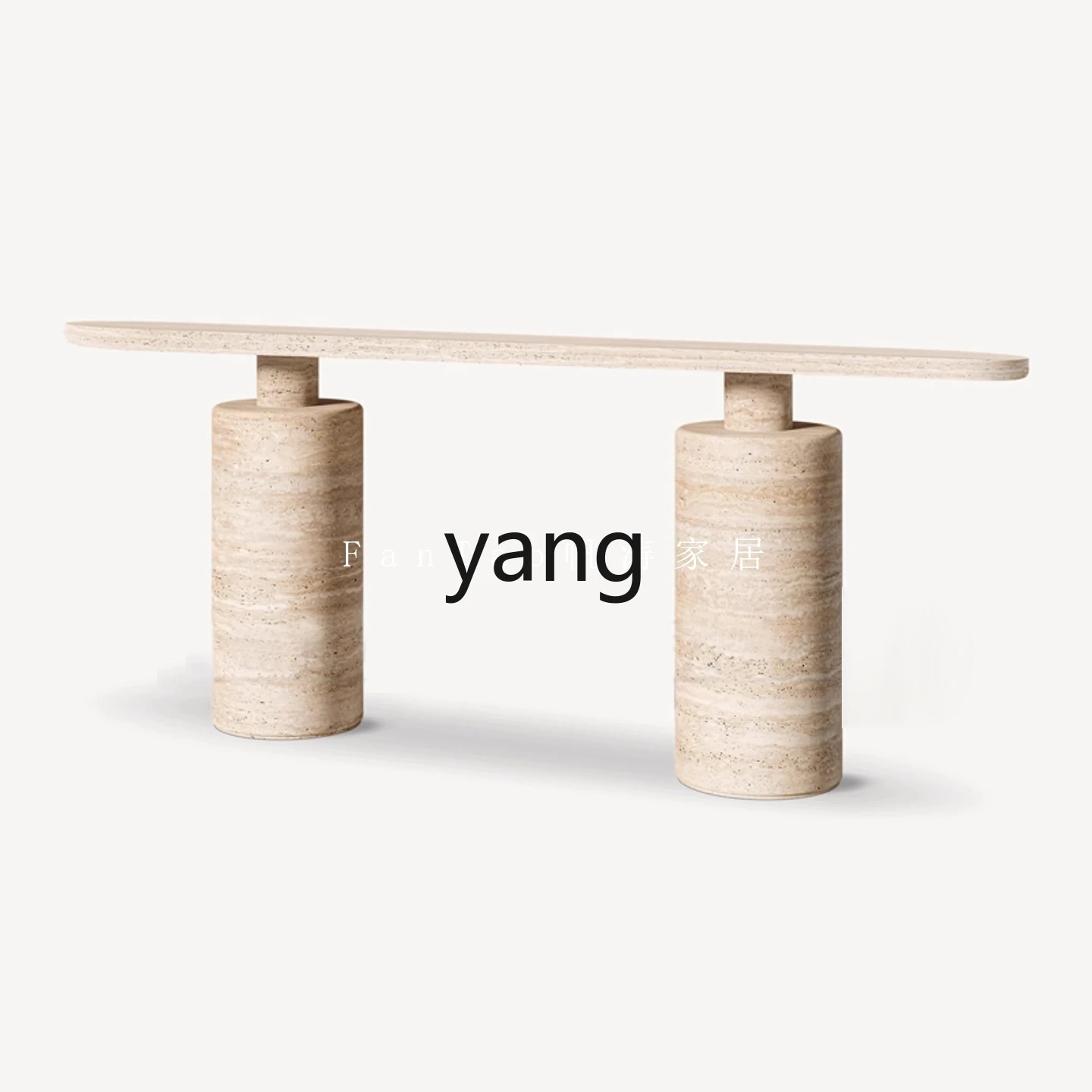 LMMItalian minimalist natural marble entrance table Villa corridor wall long table
LMMItalian minimalist natural marble entrance table Villa corridor wall long table